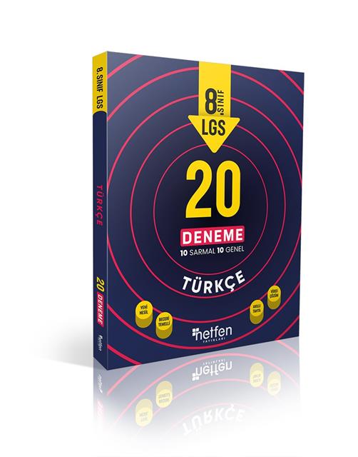 netfen-8-sinif-turkce-20-deneme